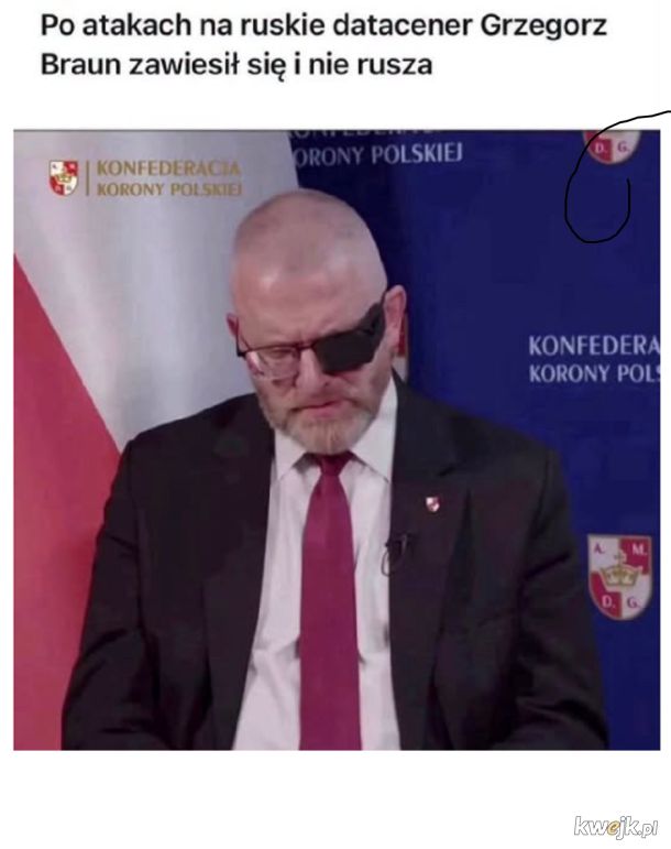 nagłe zatrzymanie i zawieszenie ględźby brałna, moskalik próbował walić w monitor by go odblokować i jedyne co to nabił guza brałnowi w realu