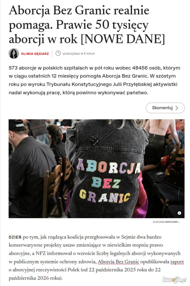Kaja Godek rozsierdzona
