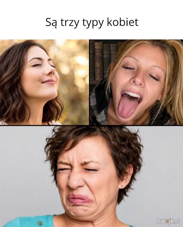 Trzy typy kobiet