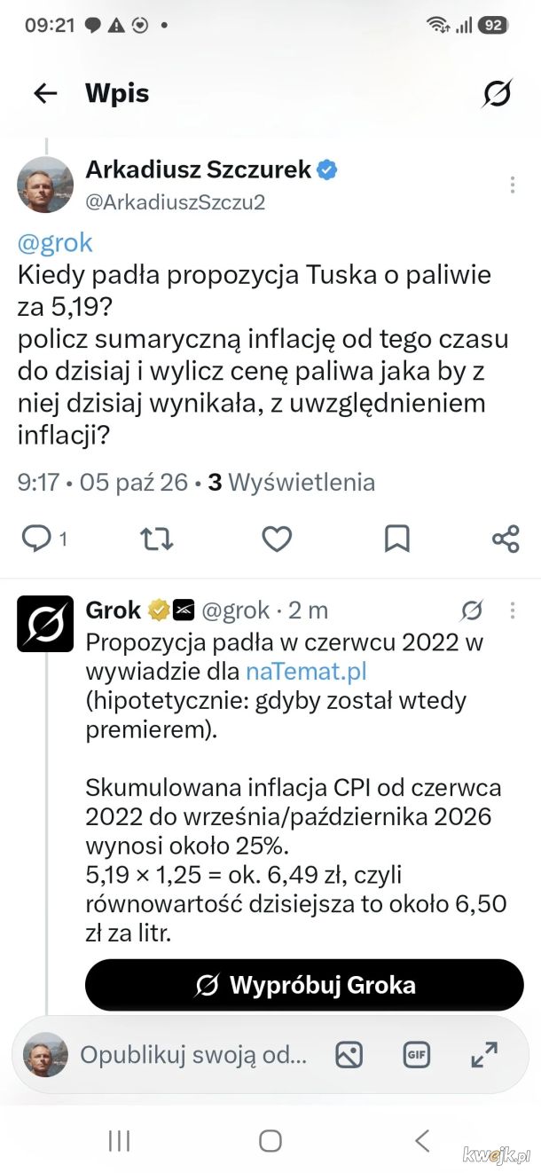 pomijając już fakt, że to nie była żadna wyborcza obietnica