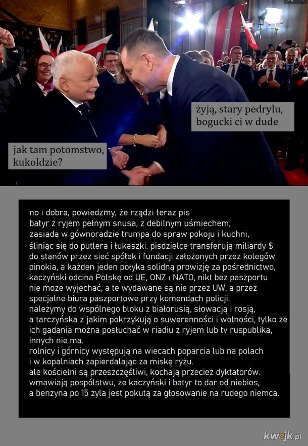 to tylko political horror-fiction