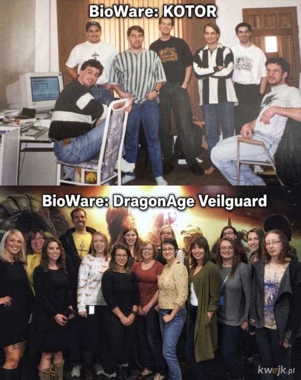 BioWare kiedyś i dziś