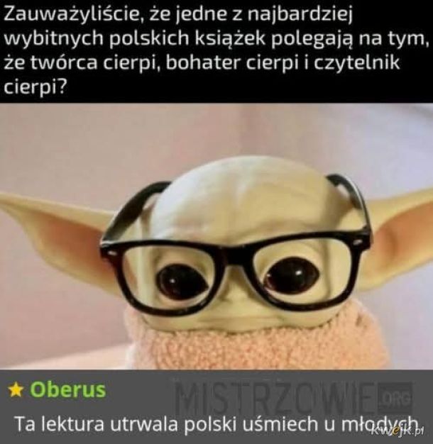 trzeba redefiniowac znaczenie frazy wybitna polska książka...