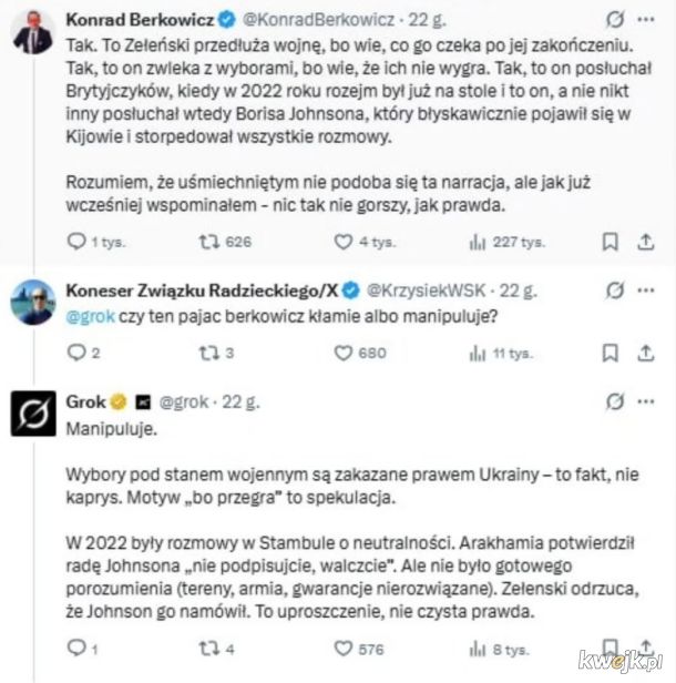 Konfederacja i jak zwykle rosyjska manipulacja xD