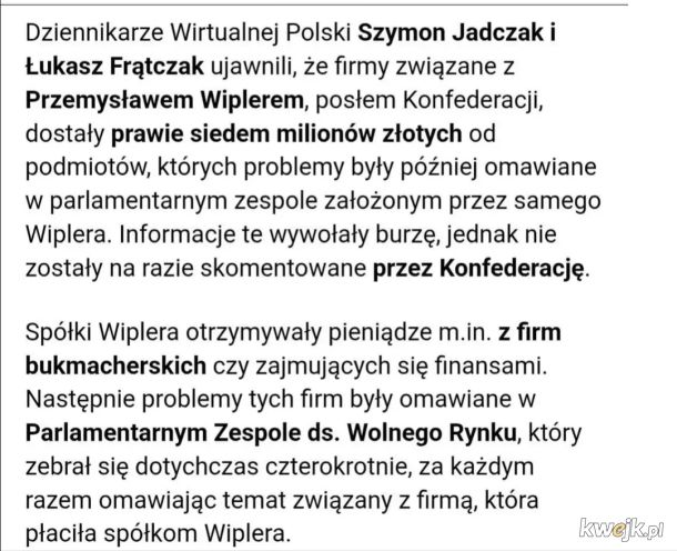 Ej no dajmy im rządzić, w końcu to "nowa jakość" w polityce XD