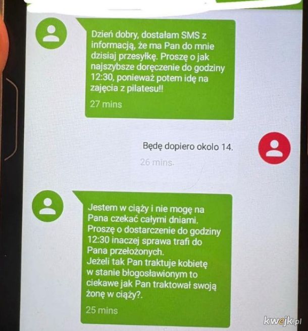 Madka czeka, uwijaj się robaku