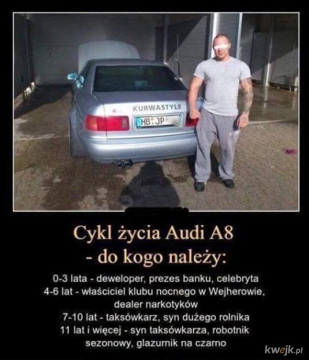 Cykl życia Audi