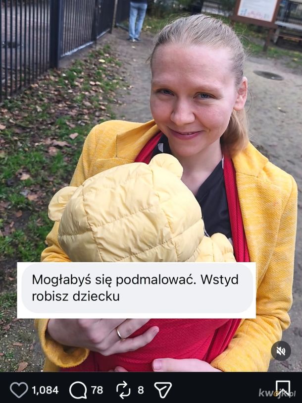 Dla niektórych NIEmalowanie sobie gęby na cyrkowego klauna to wstyd