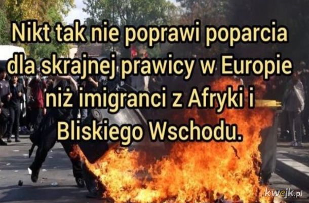 za te pokradzione portki dostaną kopa do Afryki lub gdzie tam, a my dostaniemy rządy faszystów
