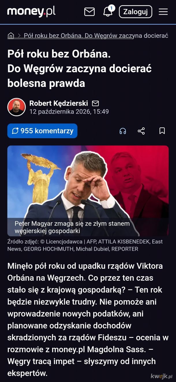No kto by się spodziewał...